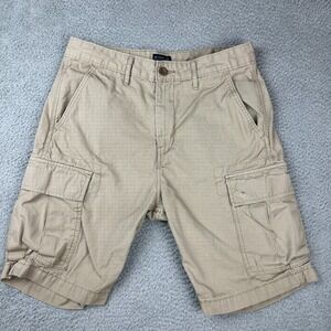 Levi's Strauss‎ Adult Size 30 Outdoor Summer Casual Chino Cargo Shorts Men Beige